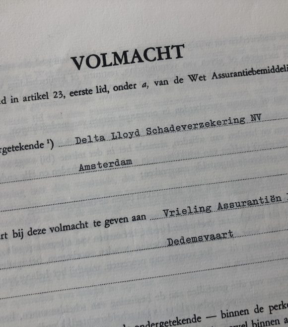 Volmacht