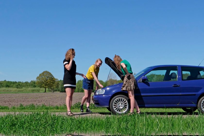 Autopech op vakantie