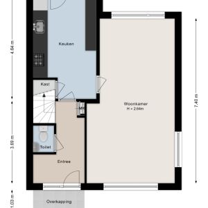Professor Waterinkstraat 4, 7692 AK MariËnberg - Plattegrond 1