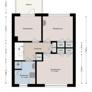 Professor Waterinkstraat 4, 7692 AK MariËnberg - Plattegrond 2
