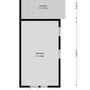 Parallelweg 90, 7782 PJ De Krim - Plattegrond 3