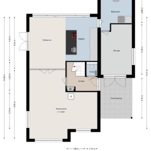 Lantheer 44, 7732 BB Ommen - Plattegrond 1