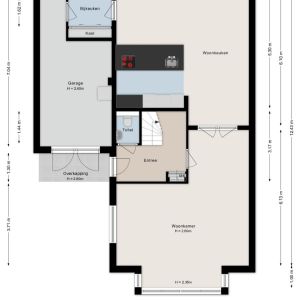 Weenerwerf 28, 7701 XW Dedemsvaart - Plattegrond 1