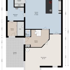 ds.Laurentiusstraat 17 a, 7685 PB Beerzerveld - Plattegrond 1