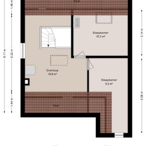 ds.Laurentiusstraat 17 a, 7685 PB Beerzerveld - Plattegrond 3