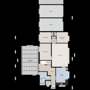 Dwarsweg 3, 7695 SE Bruchterveld - Plattegrond 1