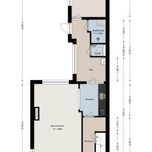 Kolonieweg 20, 7707 BS Balkbrug - Plattegrond 1