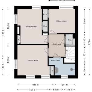 Kolonieweg 20, 7707 BS Balkbrug - Plattegrond 2