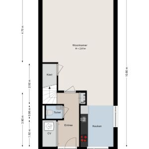 Kervel 22, 7773 EG Hardenberg - Plattegrond 1