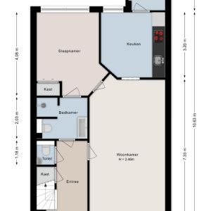 Rozenheim 16, 7701 NB Dedemsvaart - Plattegrond 1
