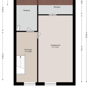 Rozenheim 16, 7701 NB Dedemsvaart - Plattegrond 2