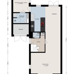 Moonenlaan 96, 7773 DT Hardenberg - Plattegrond 1