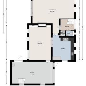 Steenbergerwijk 77, 7701 RL Dedemsvaart - Plattegrond 1