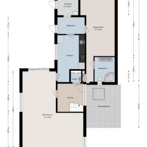 Moerheimstraat 33, 7701 CA Dedemsvaart - Plattegrond 1