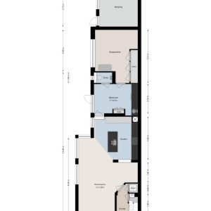 Van Haeringenstraat 72, 7701 CT Dedemsvaart - Plattegrond 1