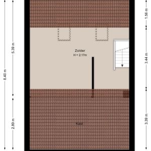 Van Haeringenstraat 72, 7701 CT Dedemsvaart - Plattegrond 3