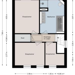 Hoopsteeweg 9, 7695 SJ Bruchterveld - Plattegrond 2