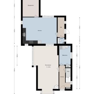 Hoopsteeweg 9, 7695 SJ Bruchterveld - Plattegrond 1