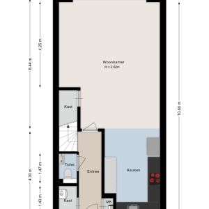 Van der Sluisstraat 50, 7691 DP Bergentheim - Plattegrond 1