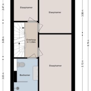 Van der Sluisstraat 50, 7691 DP Bergentheim - Plattegrond 2