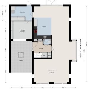 Kotermeerstal 30, 7701 ZK Dedemsvaart - Plattegrond 1