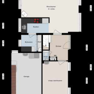Rozenheim 44, 7701 NG Dedemsvaart - Plattegrond 1
