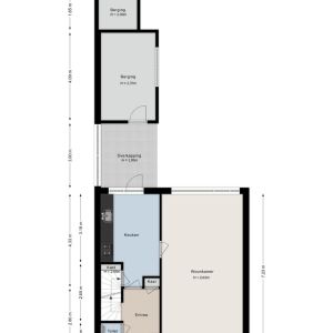 Zwaluwstraat 12, 7771 AS Hardenberg - Plattegrond 1