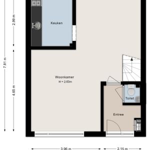 Zonnelaan 16, 7771 ES Hardenberg - Plattegrond 1