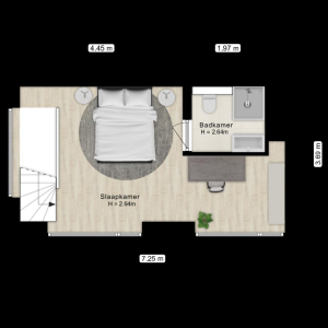 De Vechthorst 2, 7772 WJ Hardenberg - Plattegrond 3