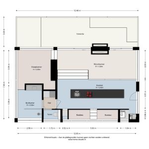 Sportlaan 15, 7691 BJ Bergentheim - Plattegrond 1