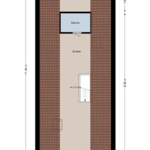 De Bovenkruier 4, 7707 DN Balkbrug - Plattegrond 3