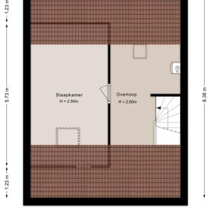 Eiberweg 14, 7701 VE Dedemsvaart - Plattegrond 3