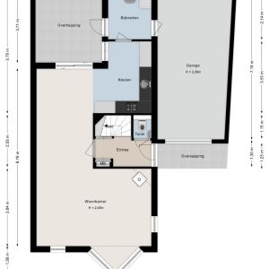 Het Bleekveld 39, 7772 PV Hardenberg - Plattegrond 1