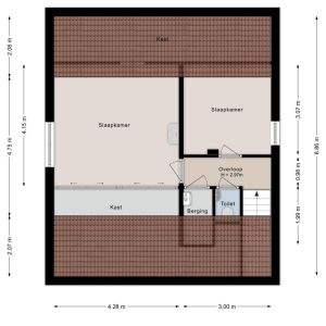 De Hoge Esch 47, 7783 CB Gramsbergen - Plattegrond 3