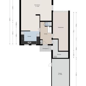 Beekberg 3, 7772 DM Hardenberg - Plattegrond 1
