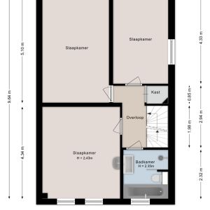 Beekberg 3, 7772 DM Hardenberg - Plattegrond 2