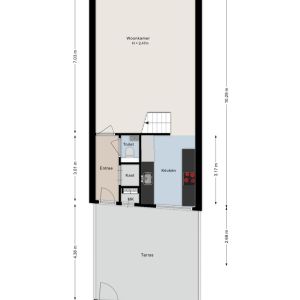 Marktstraat 39, 7701 GT Dedemsvaart - Plattegrond 1