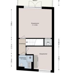Marktstraat 39, 7701 GT Dedemsvaart - Plattegrond 2