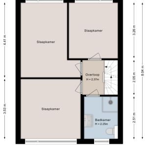 Violenstraat 106, 7731 WS Ommen - Plattegrond 2