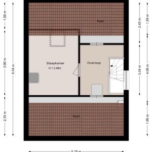 Violenstraat 106, 7731 WS Ommen - Plattegrond 3