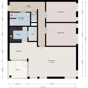 Ulfershof 12, 7771 VZ Hardenberg - Plattegrond 1