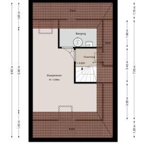 Spinnerijstraat 5, 7776 XR Slagharen - Plattegrond 3