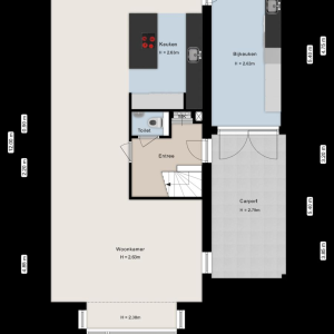 Spinnerijstraat 5, 7776 XR Slagharen - Plattegrond 1