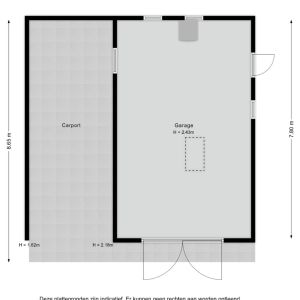 Haarweg 52, 7696 BB Brucht - Plattegrond 4