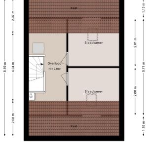 De Boksloot 20, 7776 CM Slagharen - Plattegrond 3