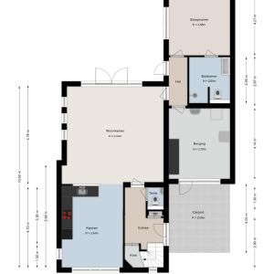 Van Kouwenborchstraat 23, 7773 CA Hardenberg - Plattegrond 1