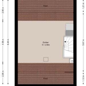 De Boksloot 26, 7776 CM Slagharen - Plattegrond 3