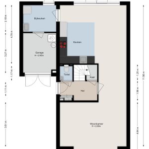 Slagerswerf 5, 7702 DB Dedemsvaart - Plattegrond 1