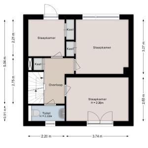 Krikkenstraat 21, 7701 CW Dedemsvaart - Plattegrond 2