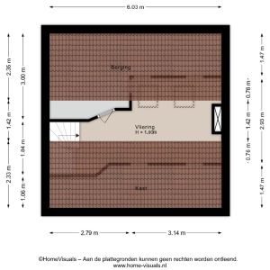 Krikkenstraat 21, 7701 CW Dedemsvaart - Plattegrond 3